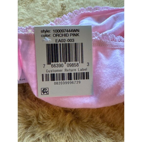 Charter Club Pretty Cotton Bikini Underwear, Orchid Pink, Size XXXL, NWT - Picture 4 of 4